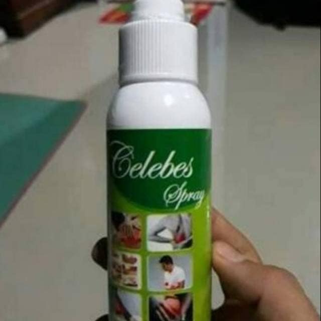 CELEBES SPRAY 100ml/ MINYAK URUT/MINYAK PERAWATAN TUBUH