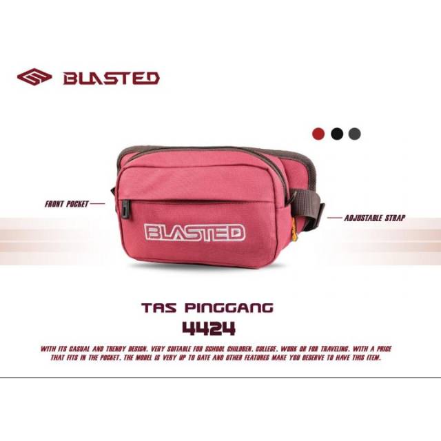 tas pinggang blasted