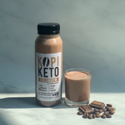 

MoccaLatte by Kopi Keto 250ml / 500ml / 1 liter | Low carb, keto, debm, diabet friendly