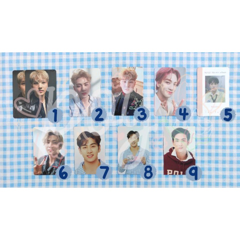 NU'EST NUEST Baekho HEA The Table Nocturne Romanticize Spoonz Love Page Photocard PC