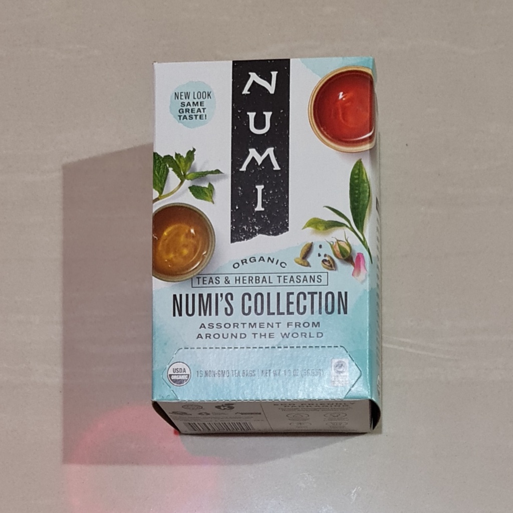 Numi Tea Organic Teas &amp; Herbal Teasans Numi's Collection 36.95 Gram