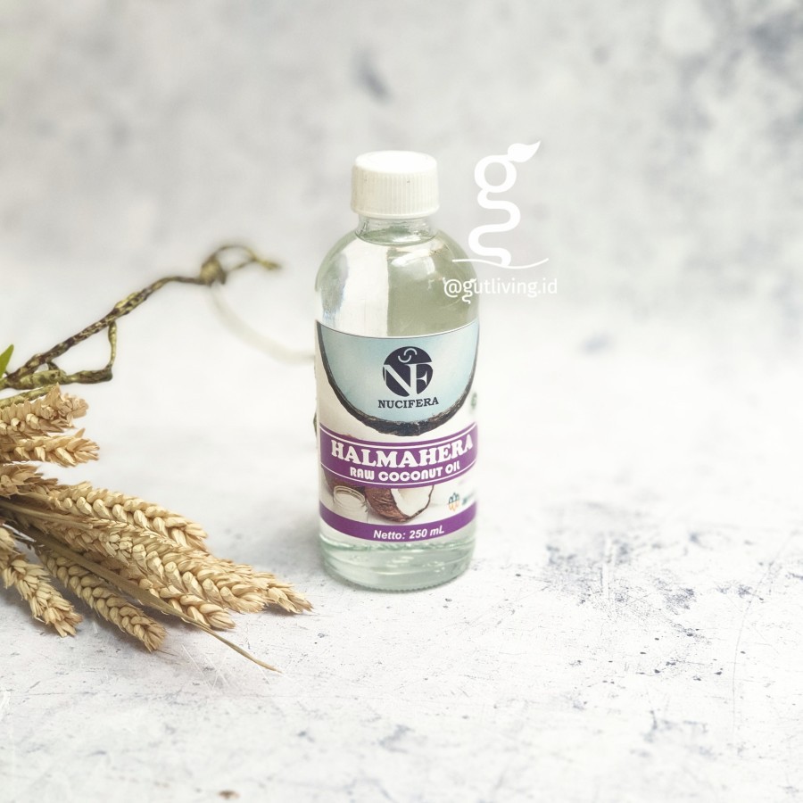 Raw Coconut Oil (VCO) Nucifera 250ml Kaca