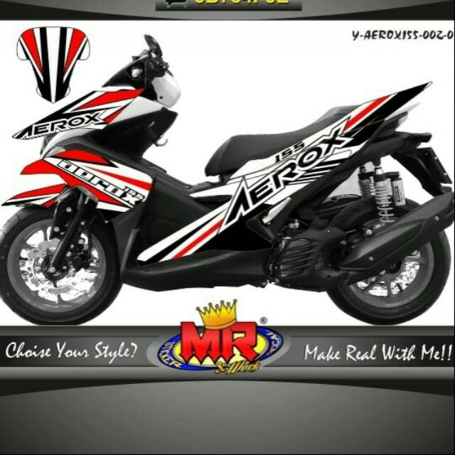 Info 30+ Stiker Motor Aerox Keren