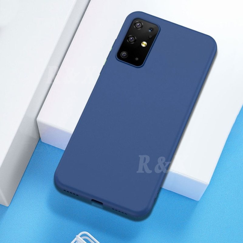 New Liquid Silicone Case For Xiaomi POCO M3 Poco X3 NFC Mi 10T Redmi Note 8 Pro 9A 9C Note 9S Soft TPU Protective Cover IYA