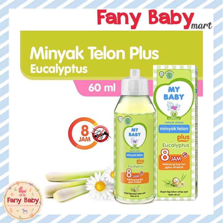 MY BABY MINYAK TELON PLUS ANTI NYAMUK 8 JAM (85ML,57ML)