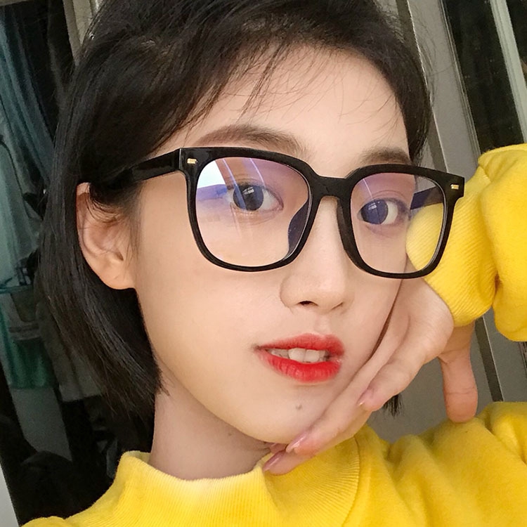 Fashion anti-blue light Korean retro ultra-light fashion glasses for men and women