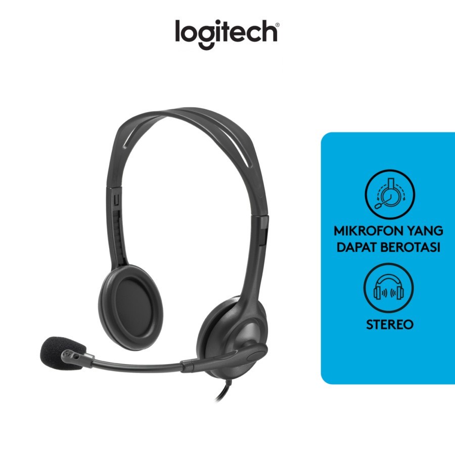 HEADSET LOGITECH H110 STEREO ORIGINAL