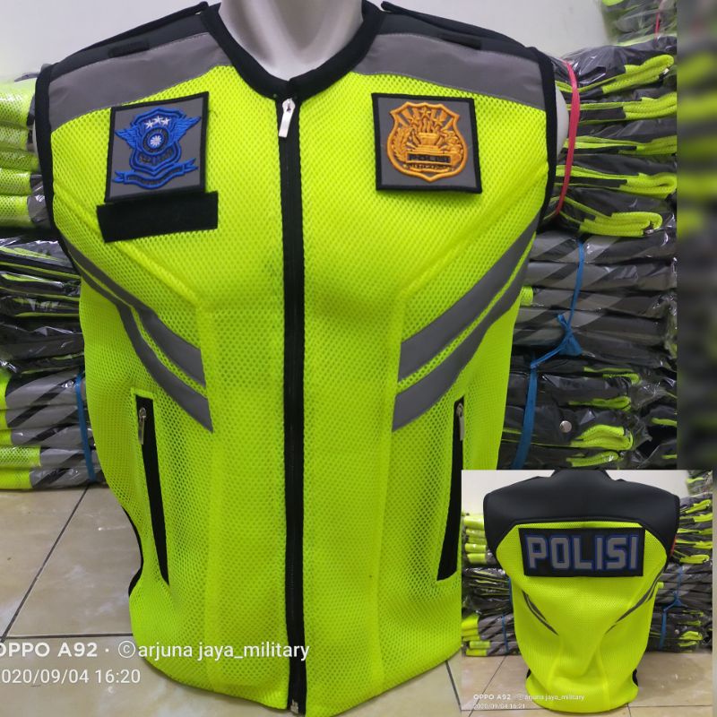 rompi polisi,rompi lantas tebal