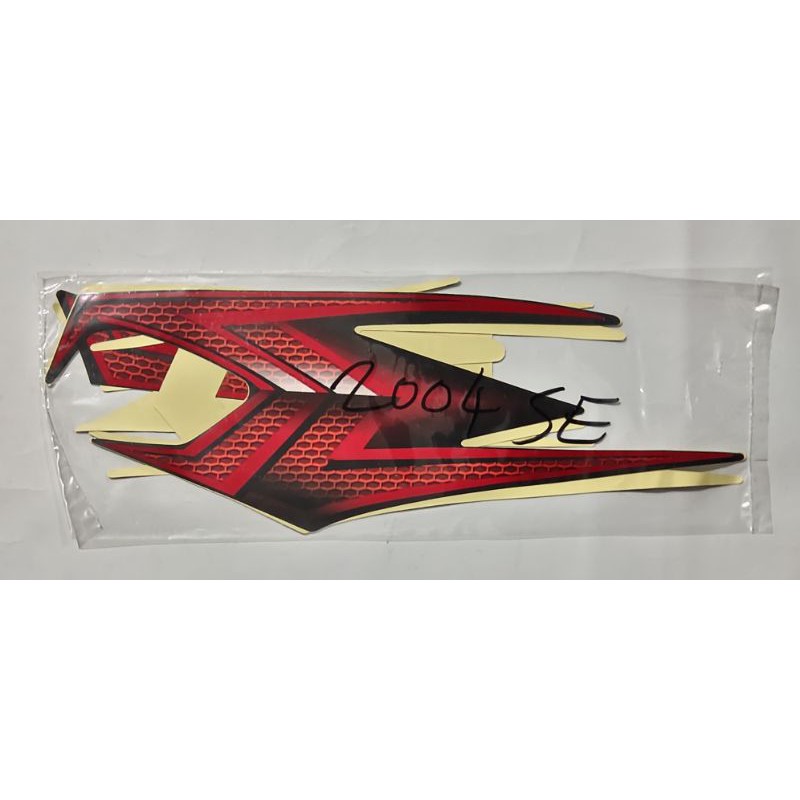 Striping sticker list body Yamaha RX king 2004 se