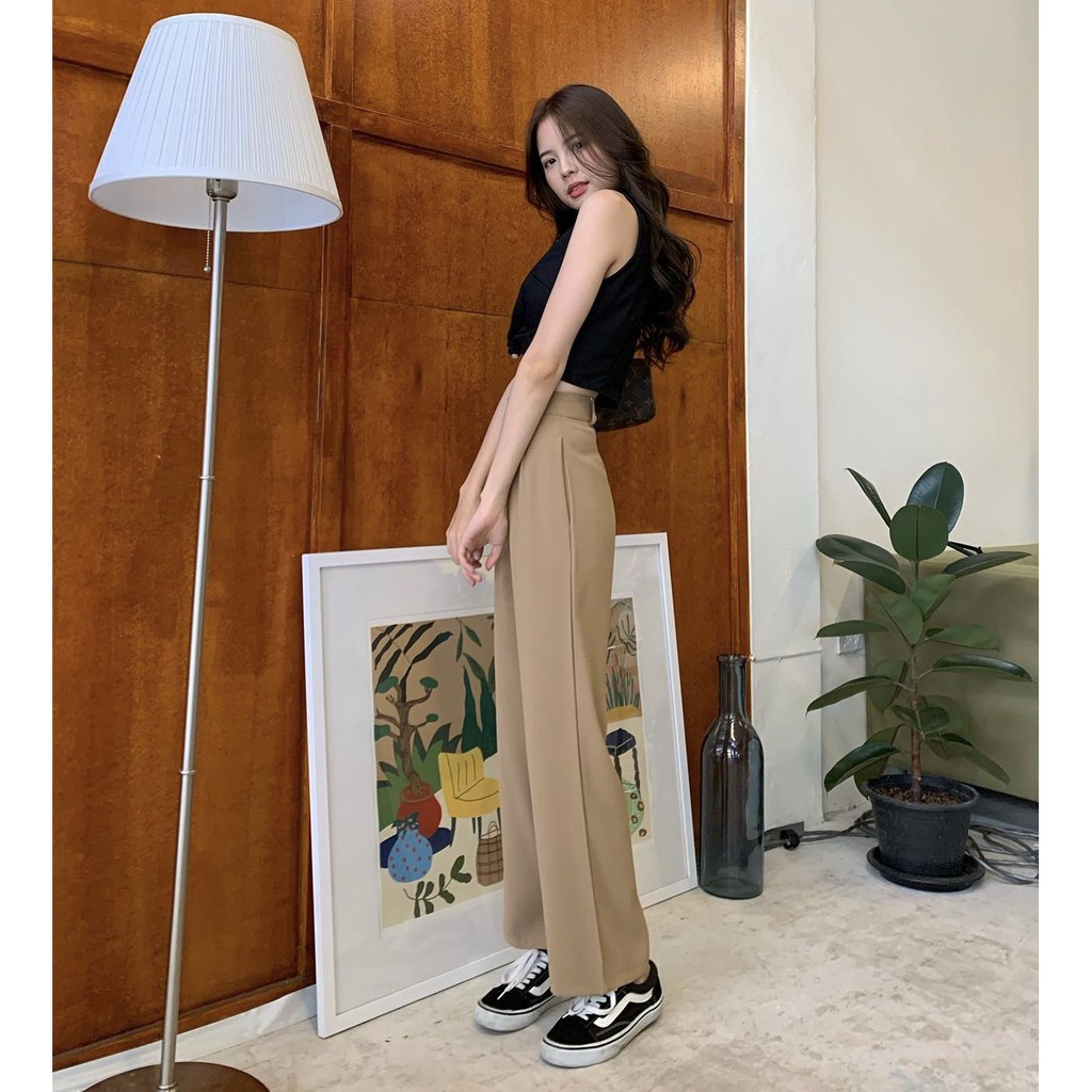 BEFAST - ZEC OOTD Wanita Celana Panjang MIRYA / Penny Pant / Celana Ala Style Korean / Celana Panjang Viral 2021 / Celana Panjang Polos Banyak Warna