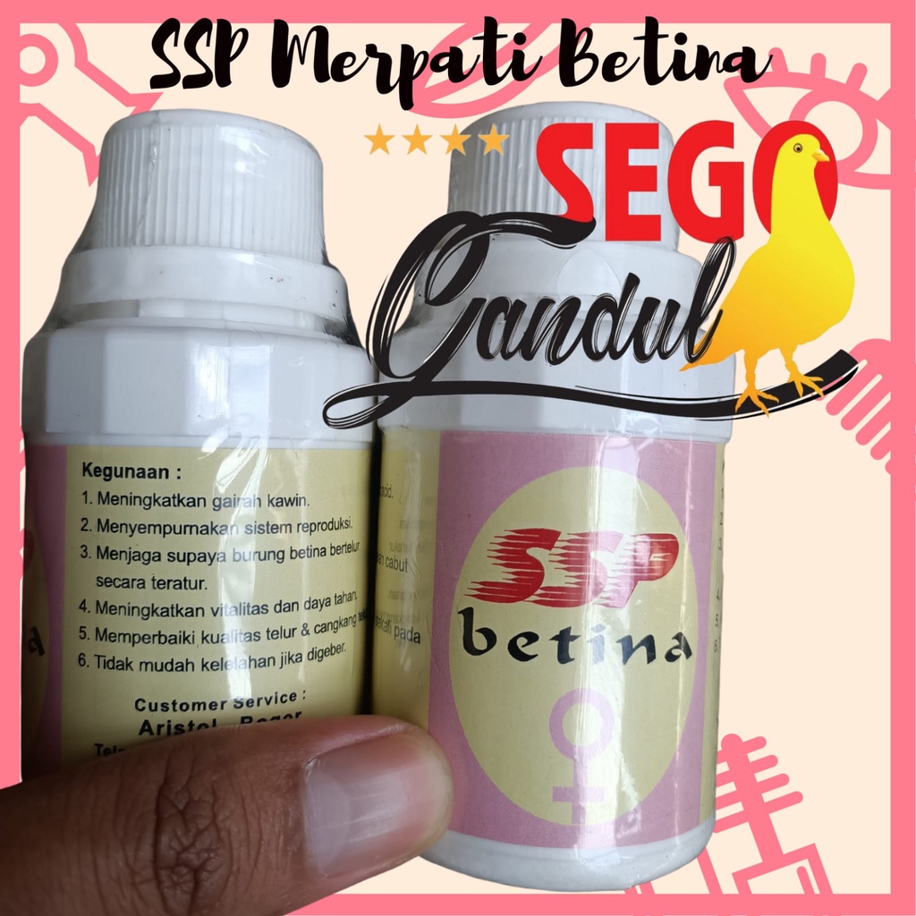 Jamu Merpati SSP Betina