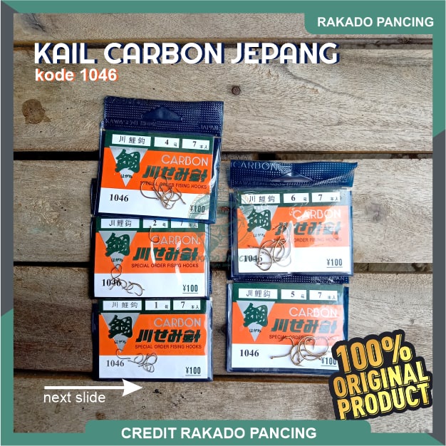 KAIL CARBON JEPANG KODE 1046 ORIGINAL