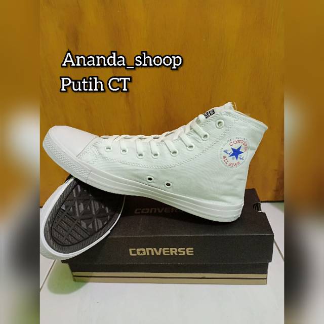 SEPATU SNEAKER CT HEIGHT/BOOT +BOX