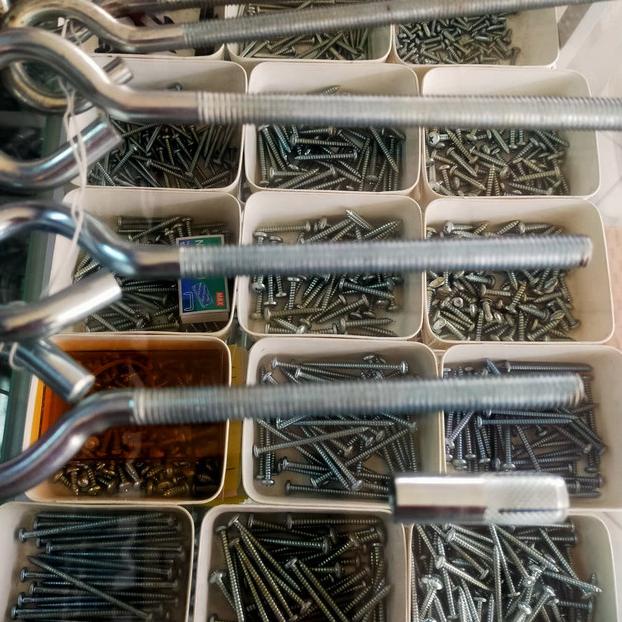 ✷ Gantungan/roofing hook bolt 8mm/hook bolt 8mm + dynaset ➮