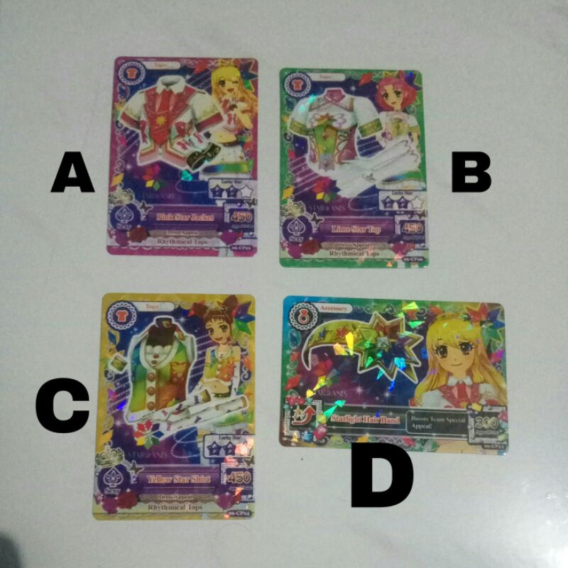 Kartu Aikatsu / Aikatsu Card STAR ANIS ORIGINAL RARE