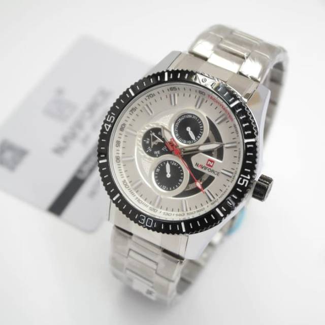 Jam tangan pria Naviforce NF9150 original+box 4.3cm