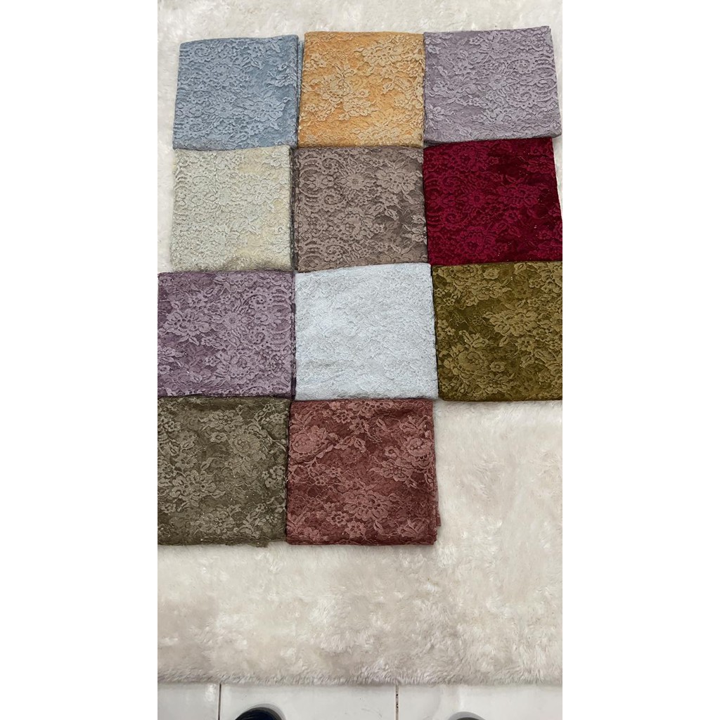 KAIN KEBAYA YSL METALIC SPECIAL