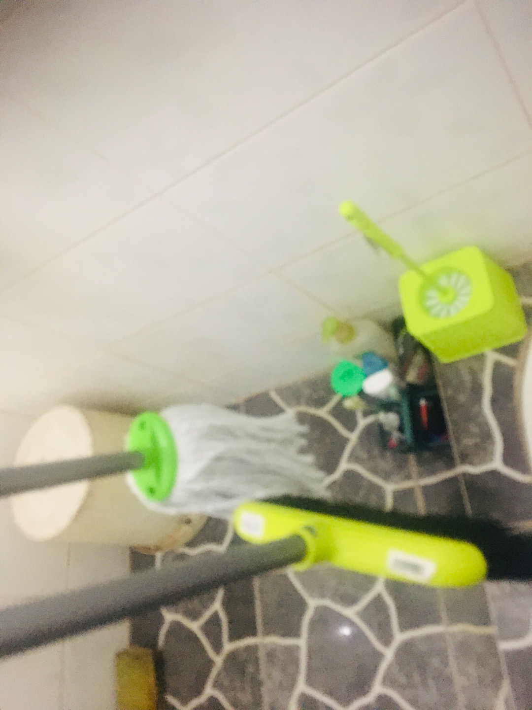 Hawaii Pel Lantai + Gagang / Oval Cotton Mop + Metal Handle