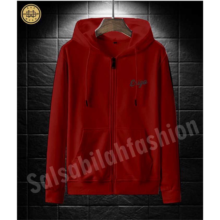 SWEATER HOODIE - Jaket Distro Zipper - Jaket Sweater Hoodie Resleting Pria erig'o