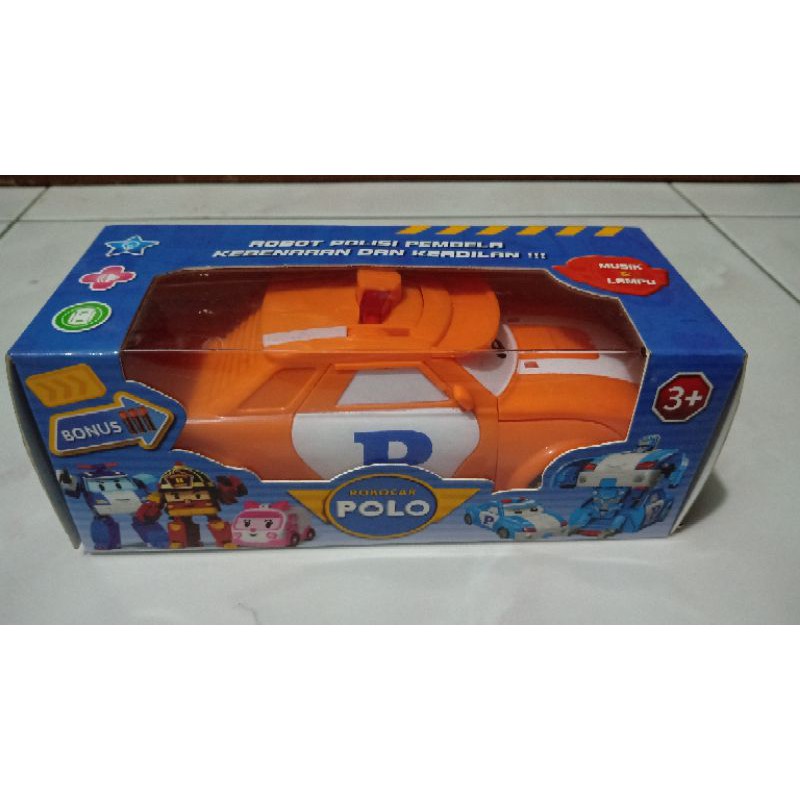 mobil robocar bump and go ROBOCAR POLI POLO