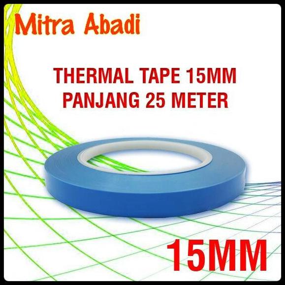 

Thermal Tape 25 meter x 15 mm