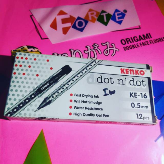 

Pulpen KENKO KE-16 Dot n Dot (12 Pcs)