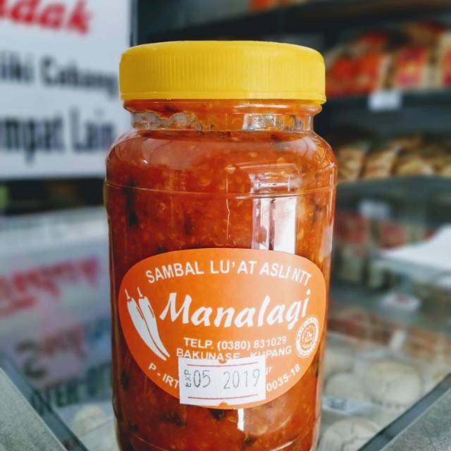 

Sambal luat / sambal khas NTT 300 gr