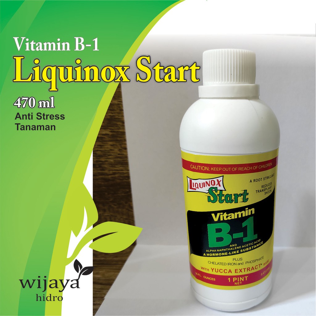 Jual Liquinox Start Vitamin B1 Pupuk Cair Tanaman Anti Stress - Kemasan ...