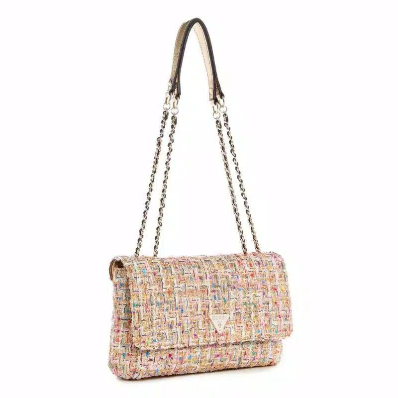 NEW GUESS CESSILY TWEED CROSSBODY