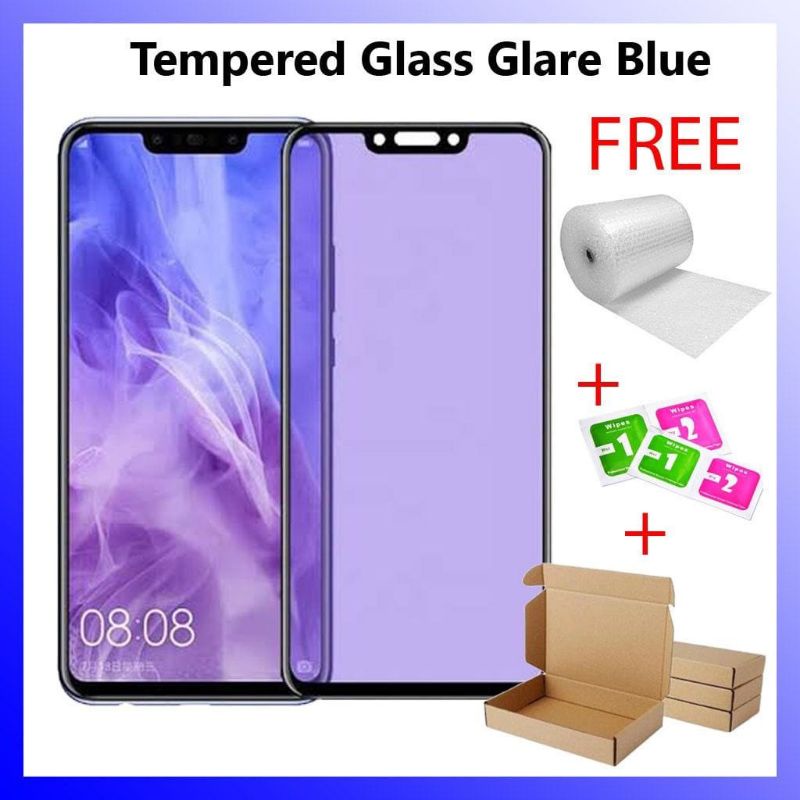 TEMPERED GLAS ANTI GORES BLUE LIGHT OPPO A3S ORIGINAL