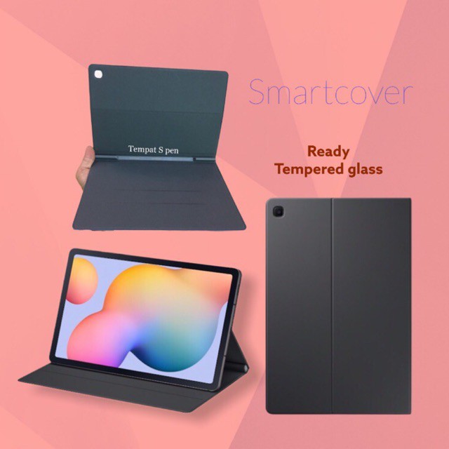 Book Cover case Samsung TAB S6 Lite P610 P615 10.4inch 2020 slot pen stylus Shopee Indonesia