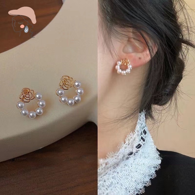 Anting Stud 925 Silver Model Menjuntai Untuk Wanita