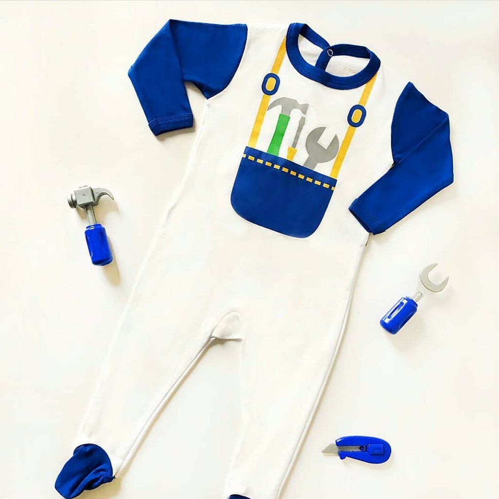 SLEEPSUIT TOOLS BABY / SLEEP SUIT BABY / FASHION / BAJU BAYI / BAJU ANAK