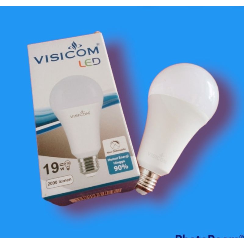 lampu led visicom 19 watt bulb