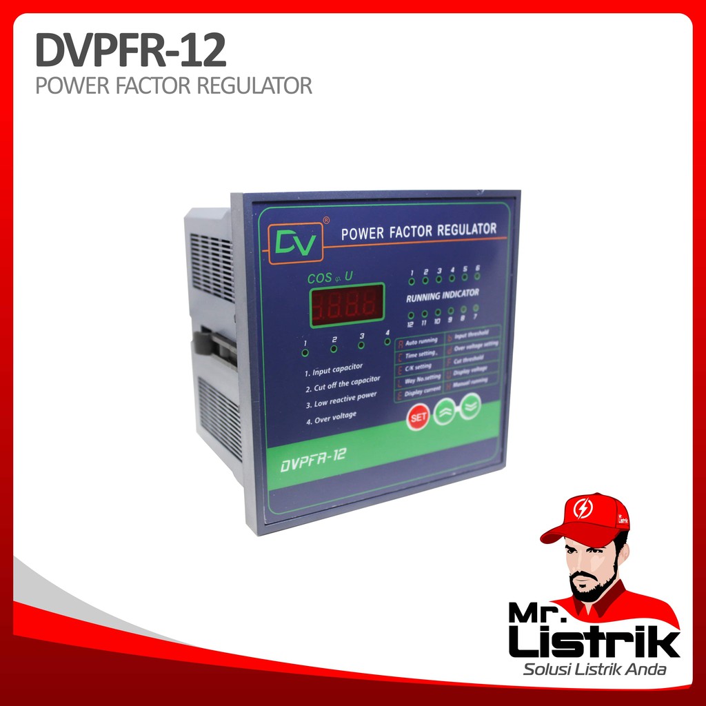 POWER FACTOR REGULATOR 12 STEP