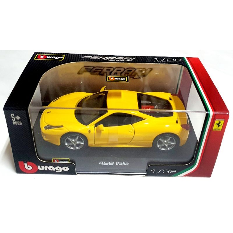 Bburago 1:32 Diecast Mobil Ferrari  Miniatur  Mobil Mobilan Pajangan