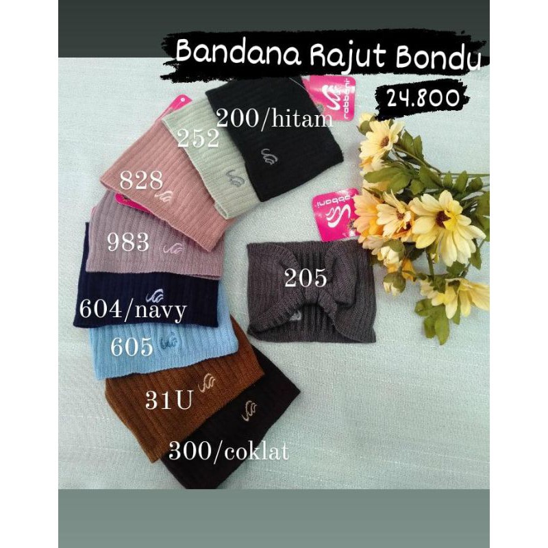 CIPUT RABBANI/ BANDANA RAJUT BONDU
