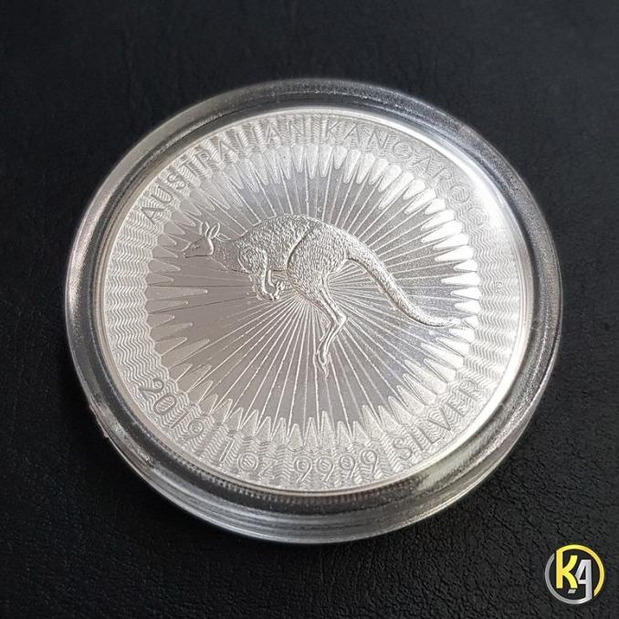 Silver Koin Australian Kangoroo 1 oz (31,1 gram) Pure Silver Coin
