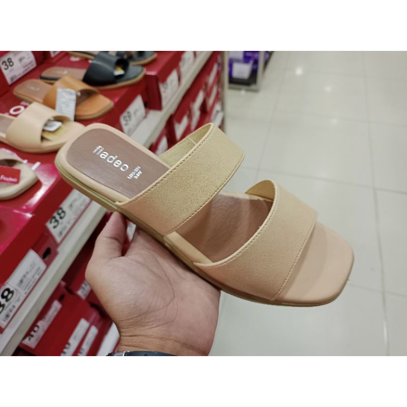 Sandal selop wanita fladeo/Sandal flat wanita/Sandal Teplek Fladeo