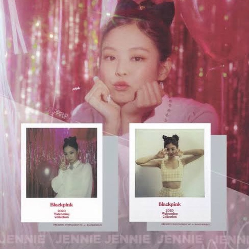 BLACKPINK Weloming Collection 2020 Jennie Polaroid Official