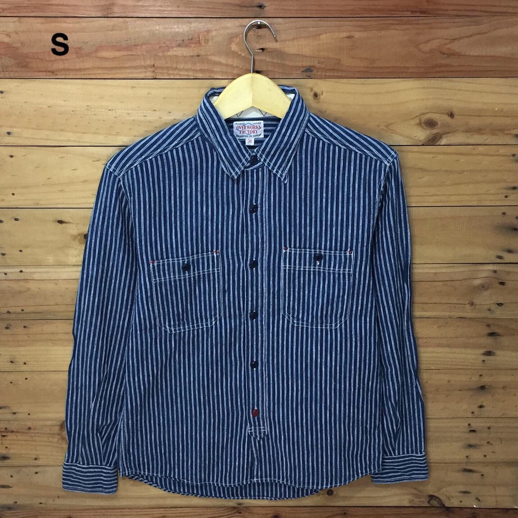 Kemeja Chambray Edwin Size S