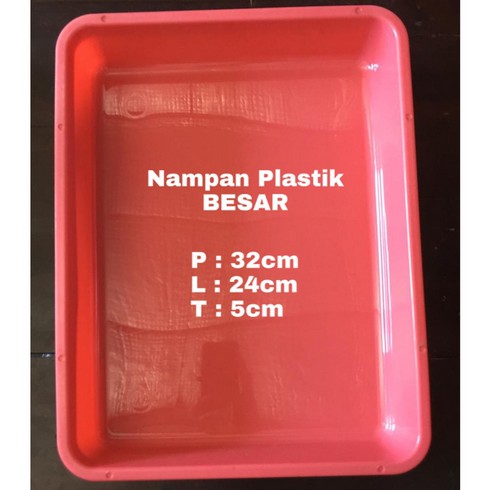 Nampan Plastik/Baki Plastik/Tempat Makanan-Food Tray