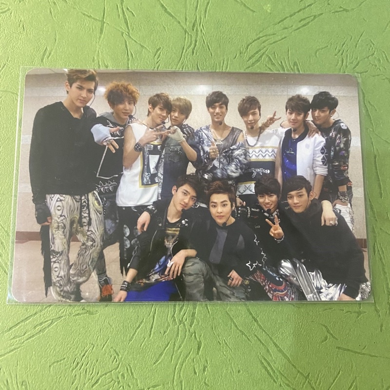 PC GRUP EXO MAMA KOR OT12 / Photocard group