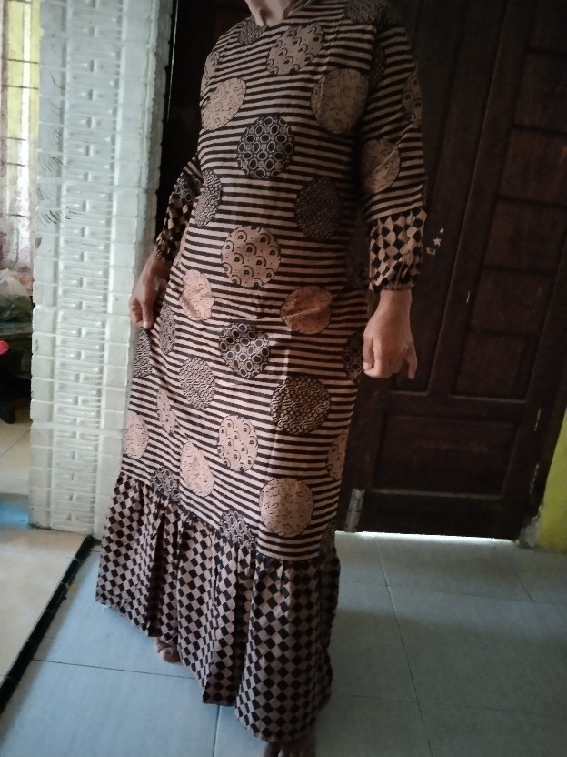 Gamis Batik Manggar, Padi,sekar,cantik,kubis,kipas,daun,kupu,nadine,gendis,kawung,termurah