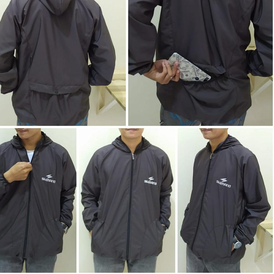 SET~0123>â˜›⭐ Bisa COD Jaket Lari Pria Parasut Wanita Jumbo Olahraga Joging Running dan Sauna⭐makasi
