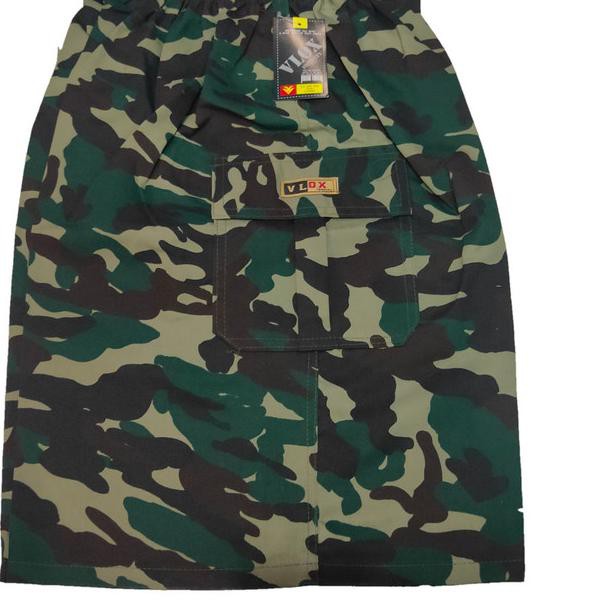 FT-511>> Celana kolor pendek motif army loreng jumbo bigsize dewasa