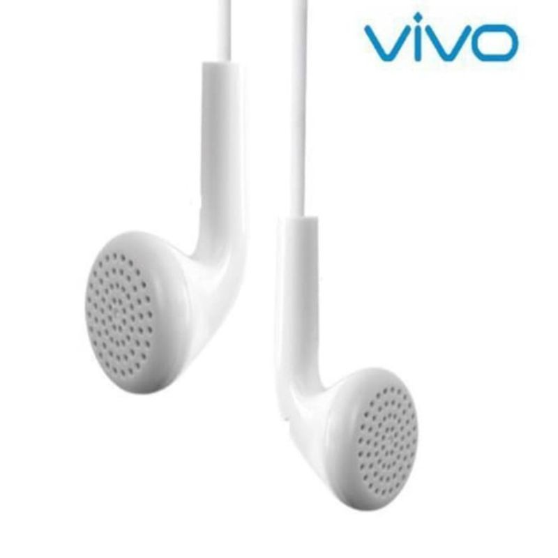 Headset Earphone Vivo ORIGINAL 100% Model XE100 Non Karet