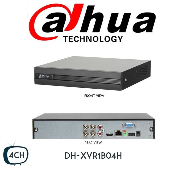 DVR DAHUA COOPER 4Ch 5mp DH-XVR1B04H 4 CHANNEL