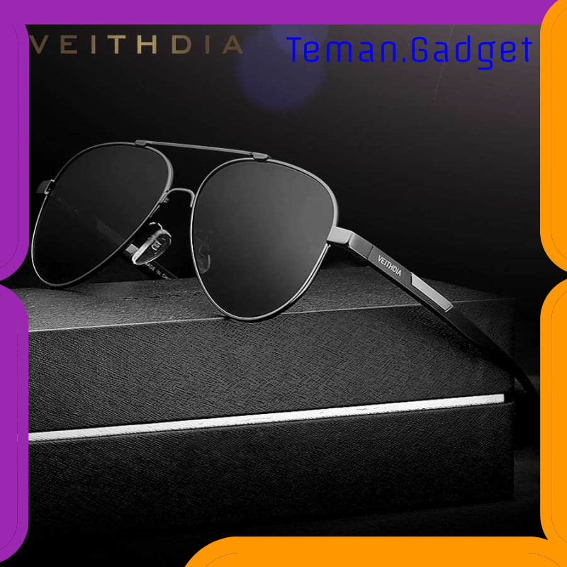 TG-EA056 VEITHDIA KACAMATA PHOTOCHROMIC UV POLARIZED SUNGLASSES - 6699