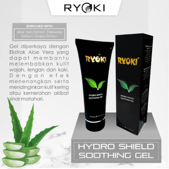 RYOKI HYDRO SHIELD SOOTHING GEL | 60ML - ORIGINAL